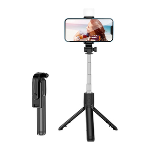 ขาตั้งโทรศัพท์แบบพกพา Huyo Mini ปรับได้ ยืดหดได้ หมุนได้ ใช้เป็นไม้เซลฟี่ได้ พร้อมรีโมทสำหรับถ่ายวิดีโอและไลฟ์สด - Product Image 4