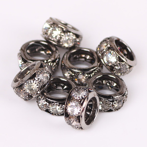 Zircon Alloy Spacer <strong>Beads</strong> for Jewelry Making Metal Loose <strong>Beads</strong> for <strong>Bracelets</strong> Necklace DIY Charms Jewelry Findings - Product Image 3