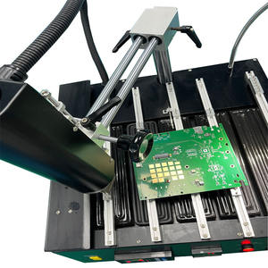 Estación de retrabajo BGA, bolas de soldadura de 90mm, máquina Raballing de 3 zonas de alto rendimiento, manipulador de soldadura de 220V con plantillas, - Product Image 5