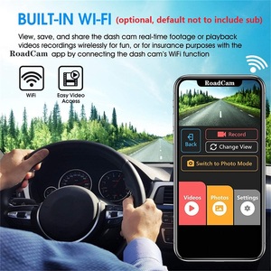 Dashcam per Auto 10 Pollici 2K WIFI GPS Doppia Lente Schermo Touch Completo Registratore Video con Telecamera Anteriore e Posteriore Specchietto Retrovisore - Product Image 6