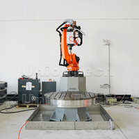 Bras robotisé Union Tech 7 axes KUKA CNC pour fraisage, gravure, sculpture sur marbre, granit, bois, mousse, pierre, moteur KUKA IP67