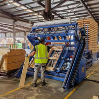 Machine de découpe et de sciage de bois pour blocs de palettes, sciure de bois sans poussière, directement de l'usine