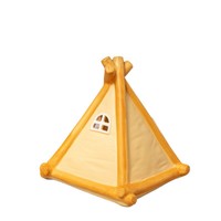 Maisonnette en céramique en forme de tente pour hamster, nid d'été frais pour hamster syrien, décoration de cage pour écureuil, vente en gros