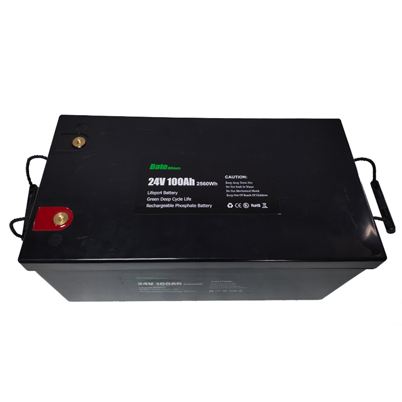 24V 100ah Lifepo4 батарея класс литий-ионные аккумуляторы аккумулирования энергии 5 лет приемлемый 3500 циклов ярости литий 24V 100A