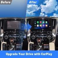 Boîtier d'interface Linux pour Toyota Alphard/Vellfire 2015-2019, CarPlay sans fil, Android Auto, module CarPlay, décodeur autoradio, Binarytek