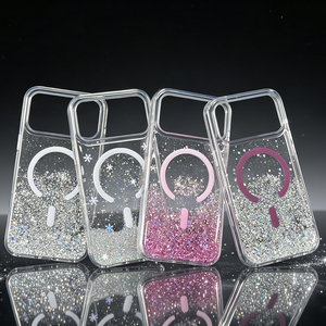 เคสใสกันกระแทกแบบแม่เหล็กสีรุ้ง รุ่น B162  วัสดุ TPU  สำหรับ iPhone 18 17 16 15 14 Pro Max - Product Image 5