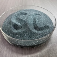 Sable de carbure de silicium F80 SIC 80 mesh pour le sablage au diamant, matériau abrasif