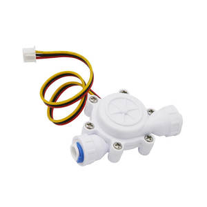Sensor de Flujo de Líquido PE 1/4 de Bajo Precio, Medidor de Flujo Electrónico con Cable para Caldera de Café, Sensor de Medición de Agua Blanca ZJ-S305 OEM ODM - Product Image 3
