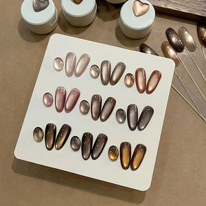 AILANUO 10-color Banquet Golden Autumn Gel Nail Polish Magnetic Cat's Eye Gel Polish Professional Nail Uv Gel - Product Image 1