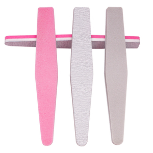 Lime à ongles double grain Eponge grossière/fine Bloc de polissage à 2 faces pour ongles naturels et vernis en gel Outil de manucure professionnel - Product Image 2
