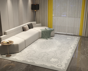 Tapis en laine tissés à poils longs modernes Wilton - Product Image 4