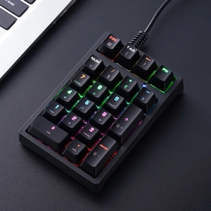 T21 21 <strong>Keys</strong> Programming Wired Mechanical Numeric Keypad With Multi-color <strong>Lights</strong> - Product Image 3