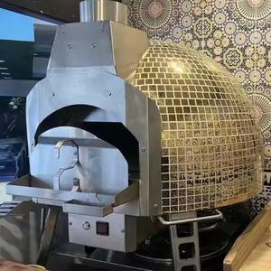 <span class=keywords><strong>Four</strong></span> à pizza napolitaine professionnel de qualité supérieure, options électrique/gaz/<span class=keywords><strong>bois</strong></span>, usage industriel, boulangerie commerciale, cuisson à haute température - Product Image 5