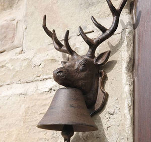 Campanello in Ghisa per Esterni Stile Vittoriano, Grande/Piccolo, a Forma di Gallo - Product Image 5