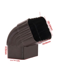 China Factory <span class=keywords><strong>PVC</strong></span> Rain Gutter Building's Roofing Sistema <span class=keywords><strong>de</strong></span> drenaje <span class=keywords><strong>de</strong></span> agua <span class=keywords><strong>de</strong></span> lluvia <span class=keywords><strong>PVC</strong></span> Gutter Water Collector and Downpipe - Product Image 1