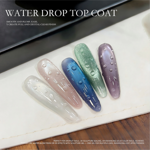 Esmalte <span class=keywords><strong>de</strong></span> <span class=keywords><strong>Uñas</strong></span> en <span class=keywords><strong>Gel</strong></span> con Efecto Gota <span class=keywords><strong>de</strong></span> Agua, Brillo Intenso, Transparente, Sellador, Sin Necesidad <span class=keywords><strong>de</strong></span> Limpiar, para Primavera/Verano, <span class=keywords><strong>Gel</strong></span> Funcional para Arte <span class=keywords><strong>de</strong></span> <span class=keywords><strong>Uñas</strong></span> - Product Image 3