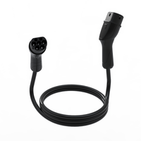 Câble de charge EV portable NTO Type2 vers Type2 3,5/5M 3,5/7/11/22KW pour voitures électriques avec stations de recharge publiques