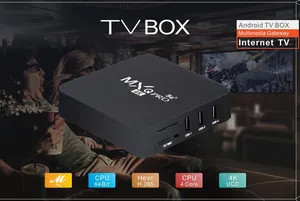 4K Android 7,1 Amlogic S905W четырехъядерный 1 Гб 8 Гб Android смарт-приставка медиа-плеер Smart Tv Box MXQPRO