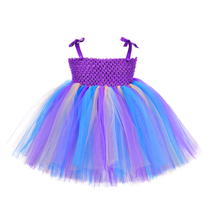 नवजात शिशु लड़की के कपड़े सेट इंद्रधनुष फूल लड़की पोशाक बच्चों जन्मदिन का गेंद पजामा बच्चों कस्टम बुटीक मरमेड कपड़े - Product Image 4