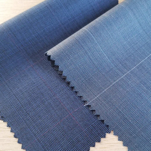 Tela para Trajes de <span class=keywords><strong>Hombre</strong></span>, Lana/Poliéster, Hilo Orgánico Teñido, Lana Merino Peinada para Chaquetas y Trajes - Product Image 2