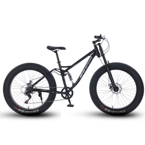 Bicicleta de neumáticos gordos barata de fábrica marco de acero de alta calidad bicicleta de nieve de suspensión completa 24 <span class=keywords><strong>26</strong></span>/Bicicletas Ciclo de 29 pulgadas - Product Image 2