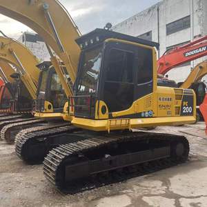 Komatsu PC200-8n 21-ton <b>Used</b> <b>Excavator</b> Original Japanese Construction Machinery Durable Tracked Motor and Transmission for Sale - Product Image 1