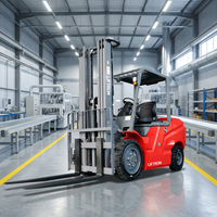 Forklift Counterbalance Listrik Lithium Liftron Seri DL CPD35L 3,5 Ton Ban Solid untuk Penanganan Gudang