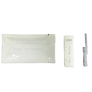 Kit rápido de detección de abuso de <span class=keywords><strong>drogas</strong></span> <span class=keywords><strong>en</strong></span> <span class=keywords><strong>orina</strong></span> para dexmedetomidina (DXM) con corte de 300ng/mL para uso comercial y doméstico - Product Image 1