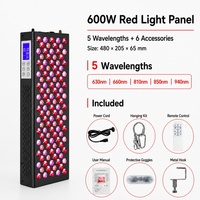 Panel Terapi Cahaya Merah Inframerah Magique Power Professional Multi Wavelength 940nm High Irradiance untuk Pereda Nyeri