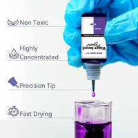 TIMESRUI 10ml Résine Époxy DIY Pigments Colorants 15 Couleurs/Boîte pour Fabrication de Bijoux et Remplissage Artisanat Qualité Supérieure Jesmonite