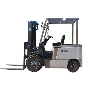 Mini carretilla elevadora eléctrica compacta con certificación CE, 2 toneladas, 2,5 toneladas, batería agrícola, palé de 4 ruedas para almacén, taller, nueva condición - Product Image 4