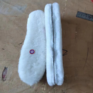 Semelles intérieures <span class=keywords><strong>Bering</strong></span> pour femmes en peau de mouton, confortables et sportives, en laine fourrée, chaudes pour l'hiver, épaisses, thermiques, lavables et douces - Product Image 2
