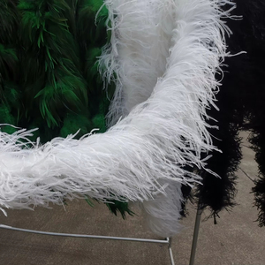 <span class=keywords><strong>Boa</strong></span> d'autruche violet écologique 2ply en vrac <span class=keywords><strong>Boa</strong></span> en plumes d'autruche bon marché pour carnaval maison robe de soirée Costume décor - Product Image 1