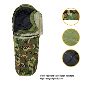 Akmax Modular Túi ngủ hệ thống <span class=keywords><strong>3</strong></span> trong 1 cho tất cả các sesons bivy Bìa Woodland ngụy trang - Product Image 3