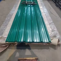 Épaisseur en carton ondulé galvanisée enduite par couleur de prix usine 0.2mm-0.8mm pour l'application ASTM de toit de construction certifiée