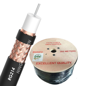 สายโคแอกเชียล RG6 รหัสสี 5c2v สำหรับกล้องวงจรปิด สายโคแอกเชียล RG6 ทองแดง 99% - Product Image 2