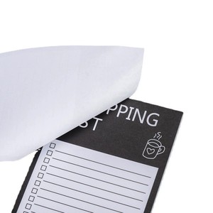 Bloc-notes en papier avec impression personnalisée LOGO planificateur de repas hebdomadaire avec mémo magnétique d'épicerie déchirable liste de courses à <span class=keywords><strong>faire</strong></span> - Product Image 5