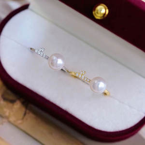 ขาตั้งแหวนเงินแท้ S925 สำหรับงาน DIY ประดับมุก อุปกรณ์เรียบง่ายสำหรับลูกปัดทรงกลมขนาด 8-13 มม. 10436 เครื่องประดับเงิน - Product Image 3