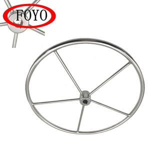 Foyo-<span class=keywords><strong>Volante</strong></span> de barco de acero inoxidable de 24 pulgadas, accesorio marino, <span class=keywords><strong>para</strong></span> yate, velero y Kayak - Product Image 3