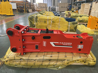 Casse-pierre hydraulique de type OEM 13 tonnes pour excavatrice Zx130