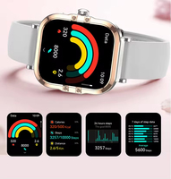 Montre connectée avec GPS Android, appels Bluetooth, moniteur de fréquence cardiaque, moniteur d'oxygène dans le sang, moniteur de tension artérielle - Boîtier en alliage