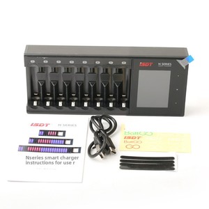 เครื่องชาร์จแบตเตอรี่อัจฉริยะแบบ N24 N16 <span class=keywords><strong>N8</strong></span> <span class=keywords><strong>isdt</strong></span> เครื่องชาร์จเร็วแบบช่องทางอิสระสำหรับเซลล์ LiFePO4 AA AAA (5 #/7 #) Ni-MH NiCd li-ion lihv - Product Image 4