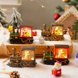 <span class=keywords><strong>Train</strong></span> <span class=keywords><strong>de</strong></span> <span class=keywords><strong>Noël</strong></span> créatif LED artisanat en plastique lumières d'eau boule <span class=keywords><strong>de</strong></span> neige décoration <span class=keywords><strong>de</strong></span> <span class=keywords><strong>Noël</strong></span> cadeaux usine en gros - Product Image 4