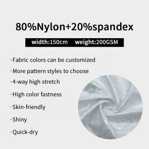 Эластичная металлическая фольга из нейлона и спандекса - Product Image 3