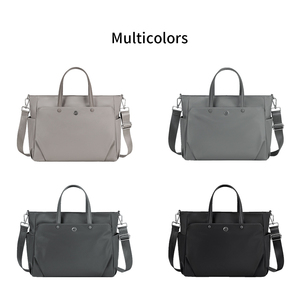 Sac fourre-tout pour <span class=keywords><strong>ordinateur</strong></span> portable en gros pour femmes, mallette d'affaires en nylon imperméable, sac de travail pour <span class=keywords><strong>ordinateur</strong></span> de bureau en vrac avec logo personnalisé - Product Image 6