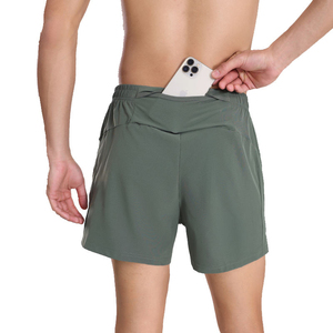 Pantalones cortos deportivos de secado rápido para hombre, para correr y entrenar, se pueden personalizar con logotipo, pantalones deportivos y ropa deportiva. - Product Image 2