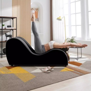 Fauteuil de yoga inclinable Dareko en tissu, en forme de S, canapé-<span class=keywords><strong>lit</strong></span> une <span class=keywords><strong>place</strong></span> pour hôtel, appartement ou usage domestique - Product Image 2
