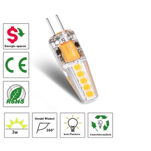 Ampoules LED G4 Mini pour le commerce extérieur, AC/DC12V 2W, <span class=keywords><strong>ampoule</strong></span> LED intelligente AC 80, douille à interrupteur SMD2835 360 degrés pour lustre - Product Image 5