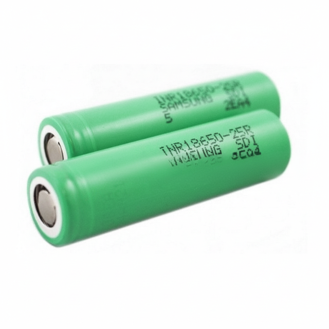 Original Brand New Samsung INR18650-25R Lithium Battery 20A High Rate 2500mAh for Electric Vehicles Stock Wholesale