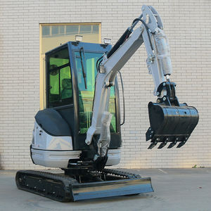 Mini-graafmachine, 360 °   Rotatie-aangedreven graafmachine zonder achterwiel, rupsgraafmachine, Kubota-motor minigraafmachine, graafmachine Hg 20 - Product Image 1